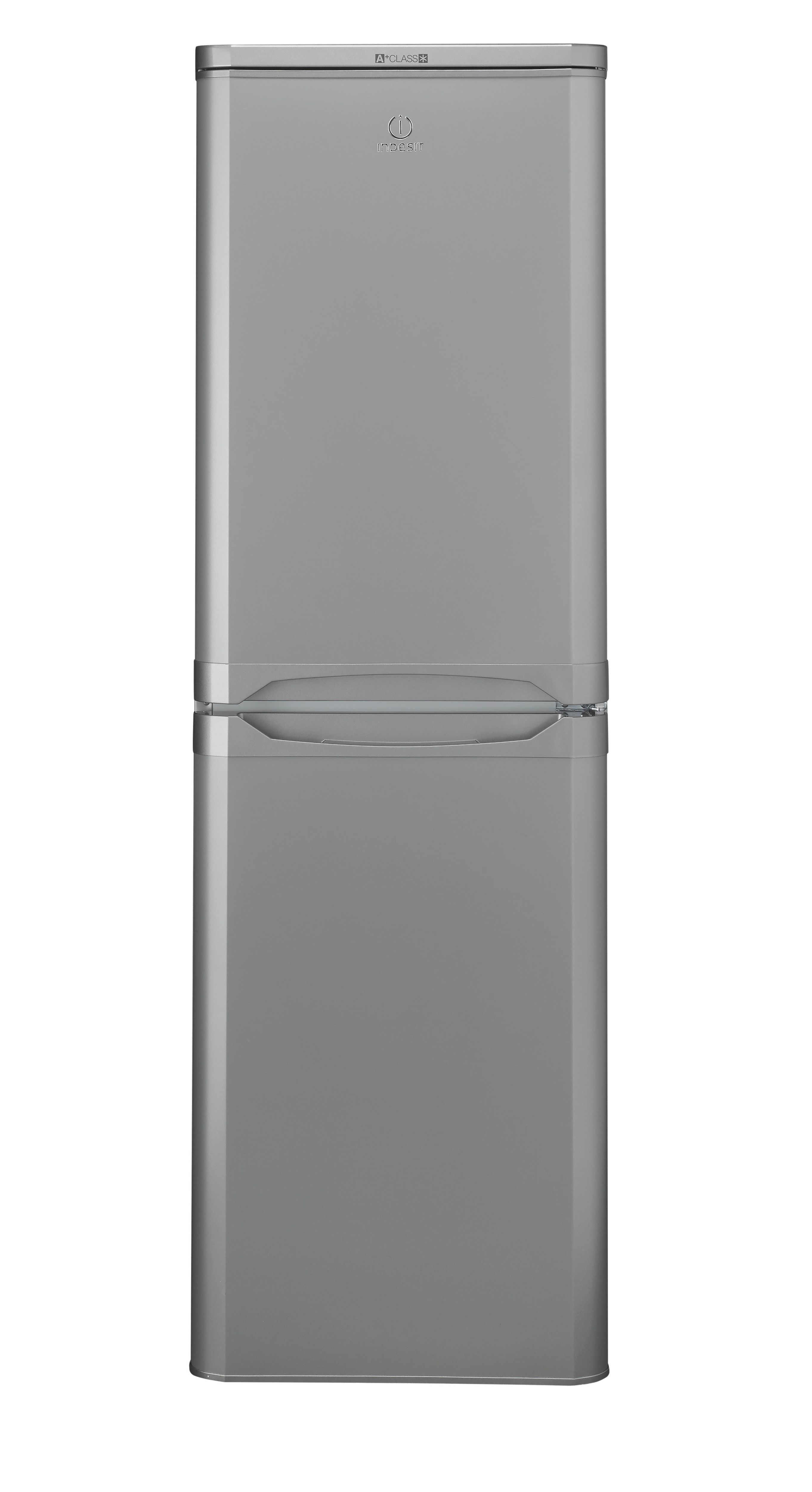 Indesit Caa 55 S Tall Silver Freestanding Fridge Freezer Diy At B Q