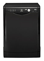 Indesit FDFEX11011K Freestanding Dishwasher - Black