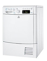 Indesit IDCE8450BH(UK) Freestanding Tumble dryer - White
