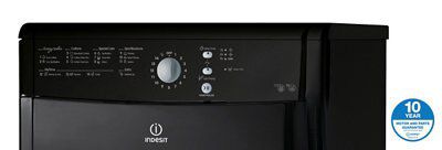 Indesit IDCL85BHK Freestanding Condenser Tumble dryer - Black