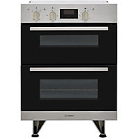 Indesit IDU6340IX_SS Integrated Electric Double oven - Stainless steel stainless steel effect