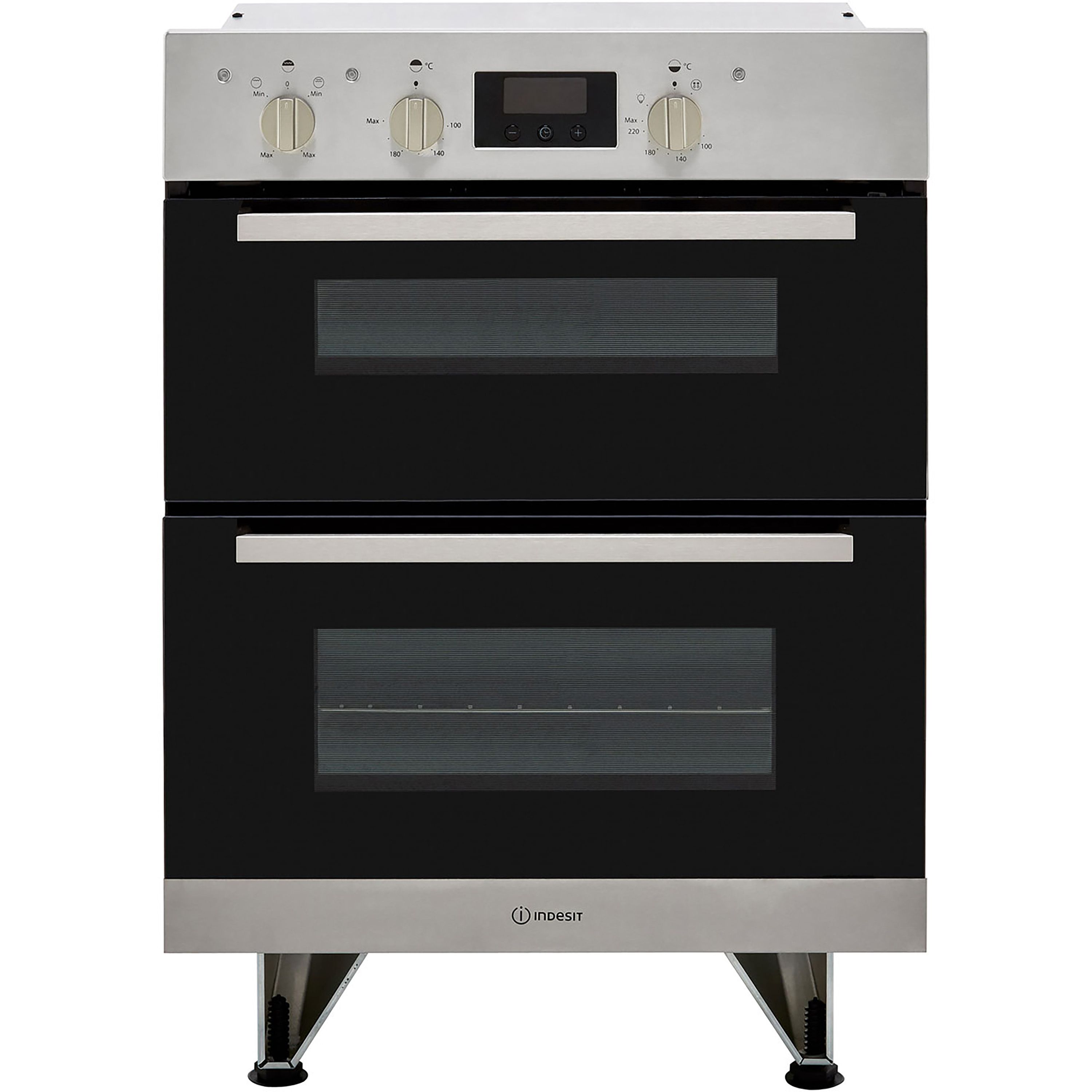Indesit IDU6340IX_SS Integrated Electric Double oven - Stainless steel stainless steel effect
