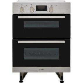 Indesit IDU6340IX_SS Integrated Electric Double oven - Stainless steel stainless steel effect