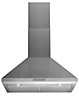 Indesit IHC6 5FAMIX Stainless steel Chimney Cooker hood, (W)59.8cm