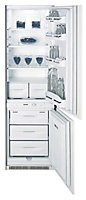 Indesit INCB31AA Integrated Fridge freezer - White