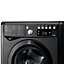Indesit IWDE7145K(UK) Freestanding Washer dryer - Black