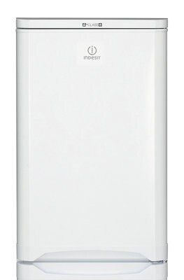 Indesit NCAA 55 Tall Freestanding Defrosting Fridge freezer - White