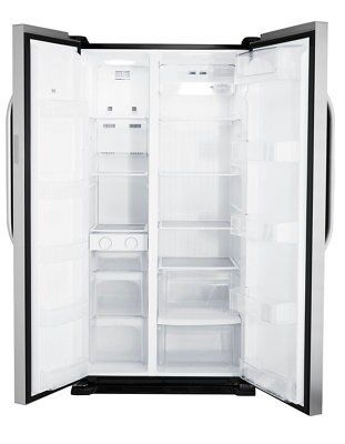 Indesit SBSAA 530 S D Freestanding Frost free Fridge freezer - Silver