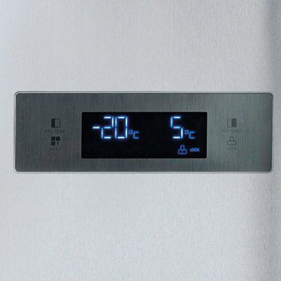 Indesit SBSAA 530 S D Freestanding Frost free Fridge freezer - Silver