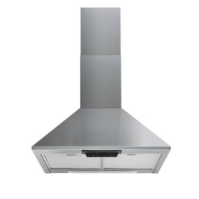 Indesit UHPM6.3FCSX/1_SS Metal & plastic Chimney Cooker hood (W)60cm - Stainless steel effect