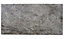 Indus Dark grey Matt Patterned Stone effect Porcelain Wall & floor Tile Sample