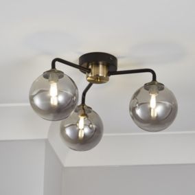 Industrial pendant store lighting b&q