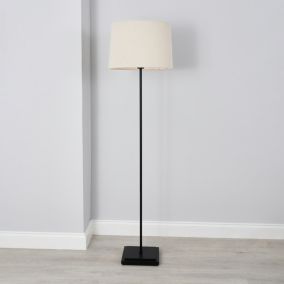 Archie floor outlet lamp b&q