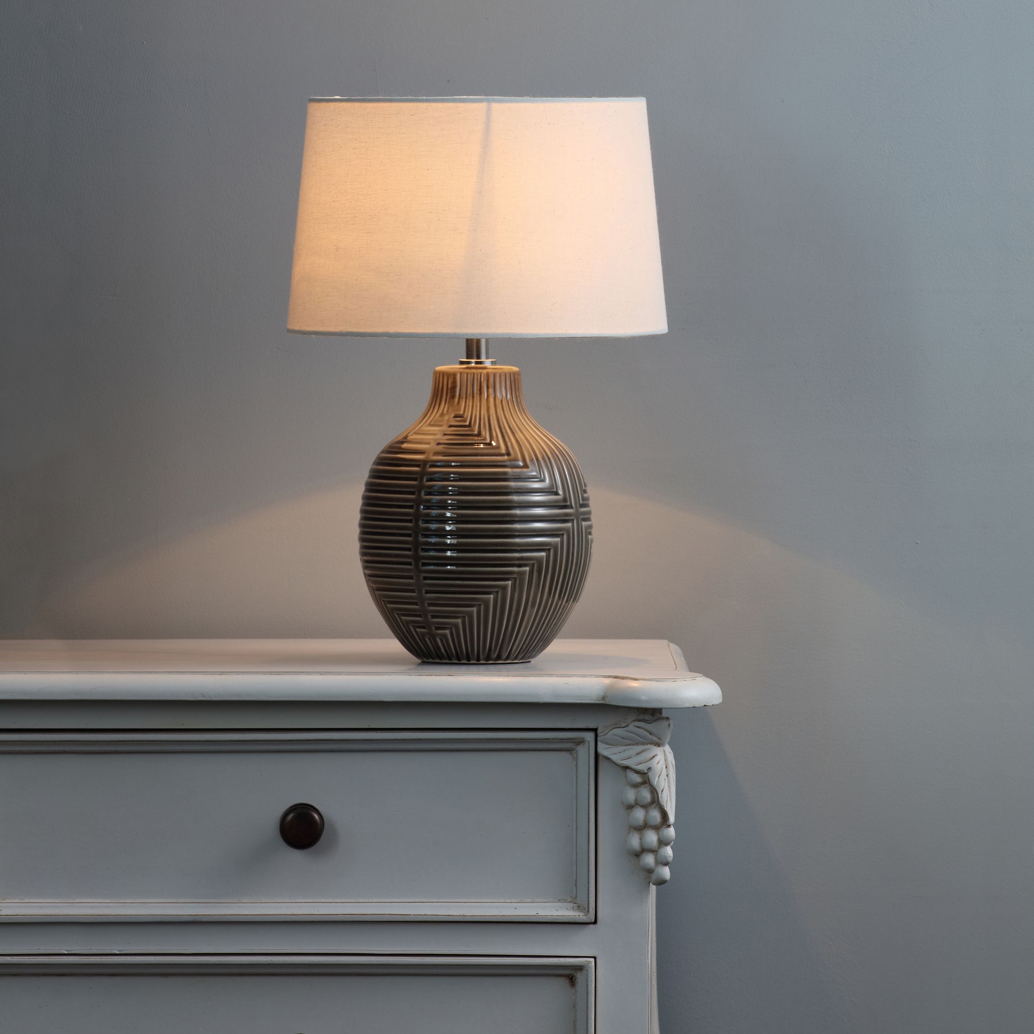 Inlight Ananke Embossed ceramic Celadon Table light
