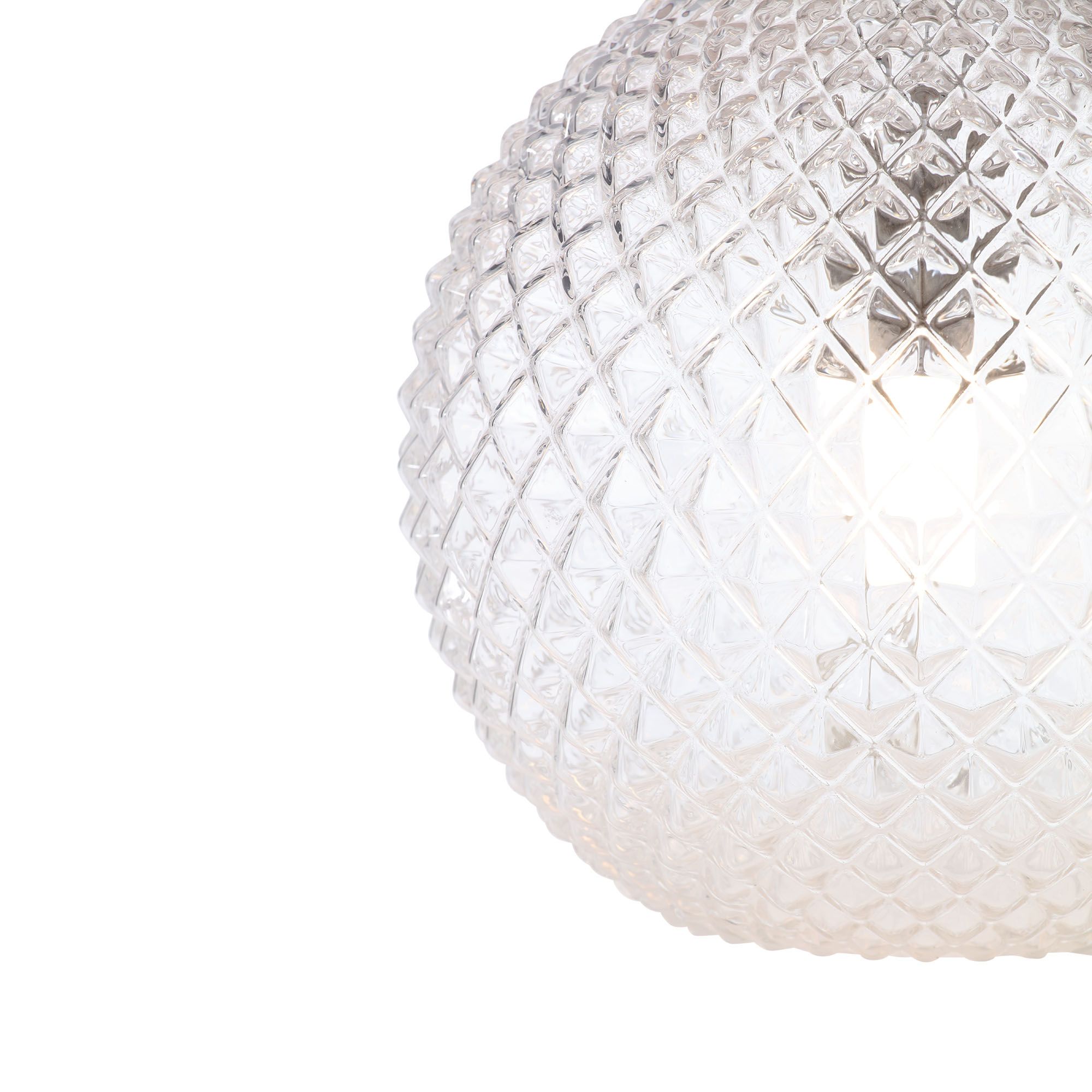 Inlight Autonoe Pineapple Polished Clear Table light