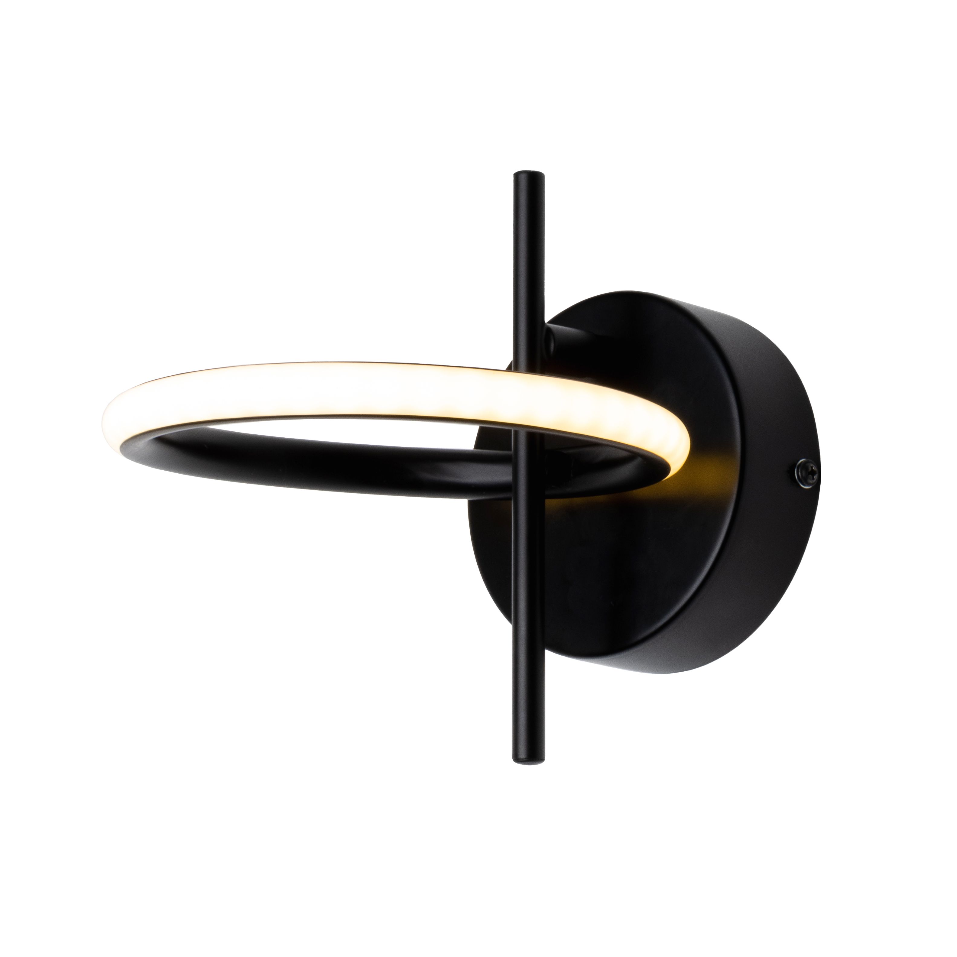 Inlight Belle Matt Black Wired Wall light