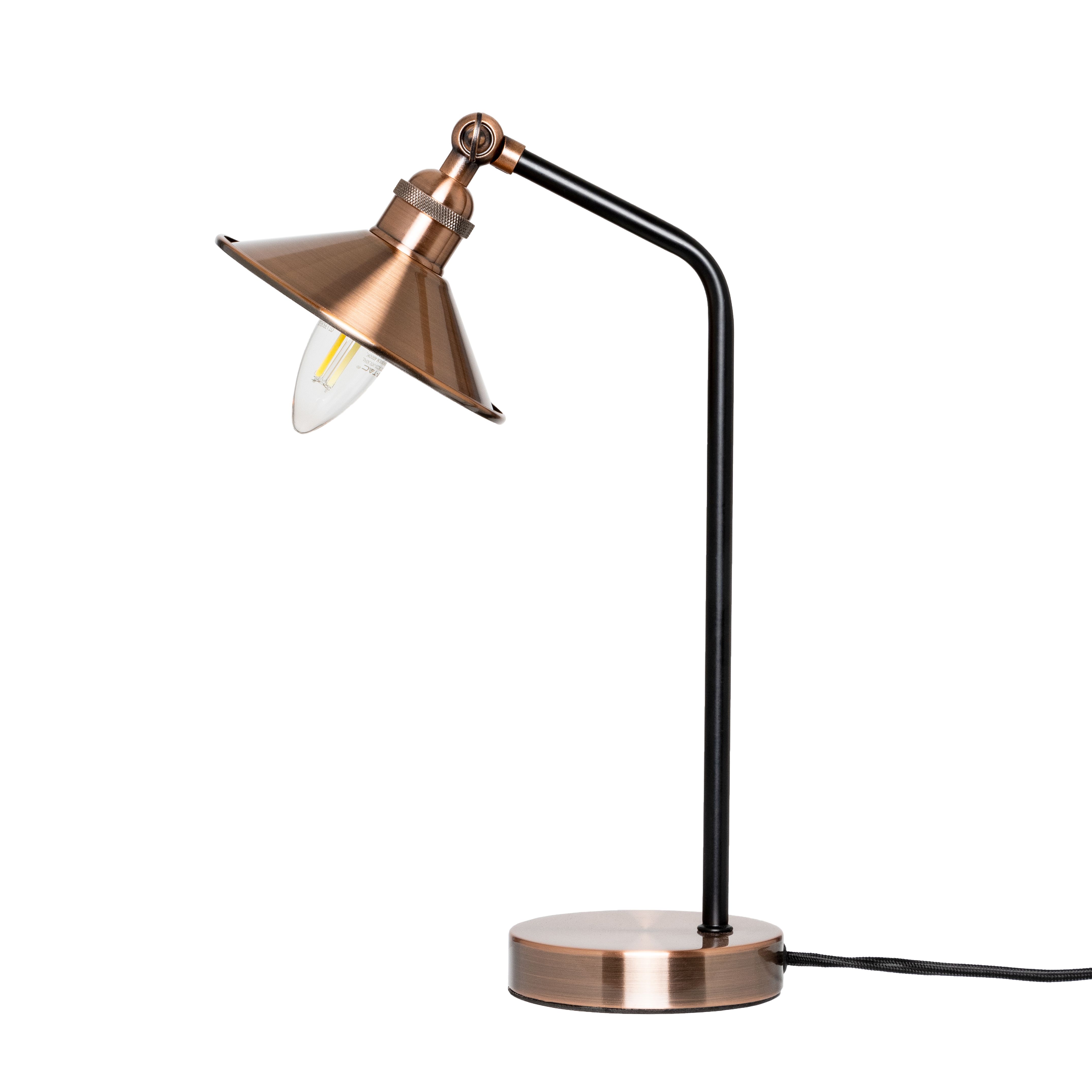Copper floor lamp deals b&q