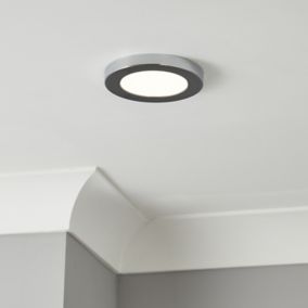 Led flush deals ceiling lights b&q