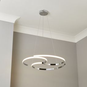Inlight Connect Chrome effect Ceiling light