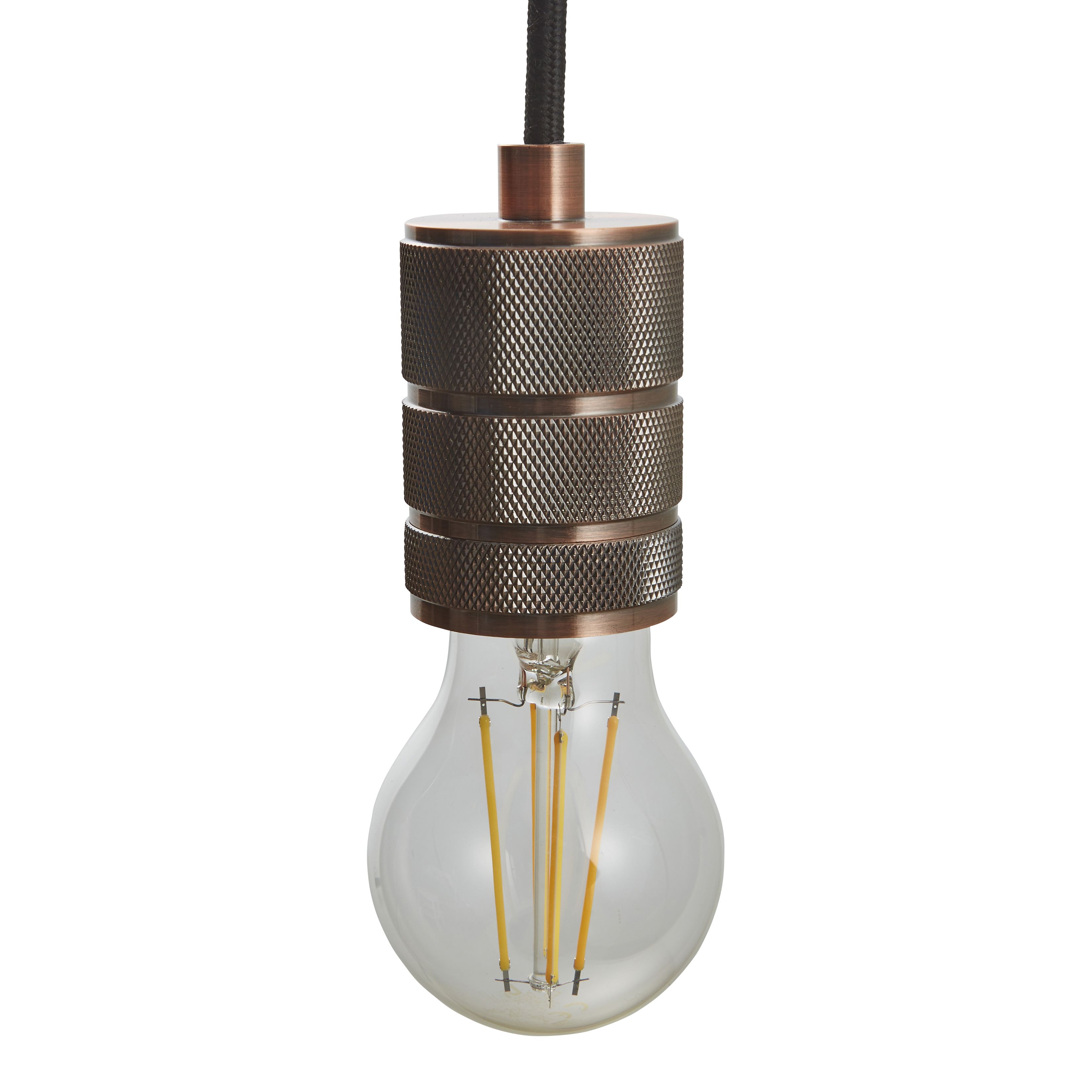 Inlight Copper effect E27 Cable light set (L)1000mm