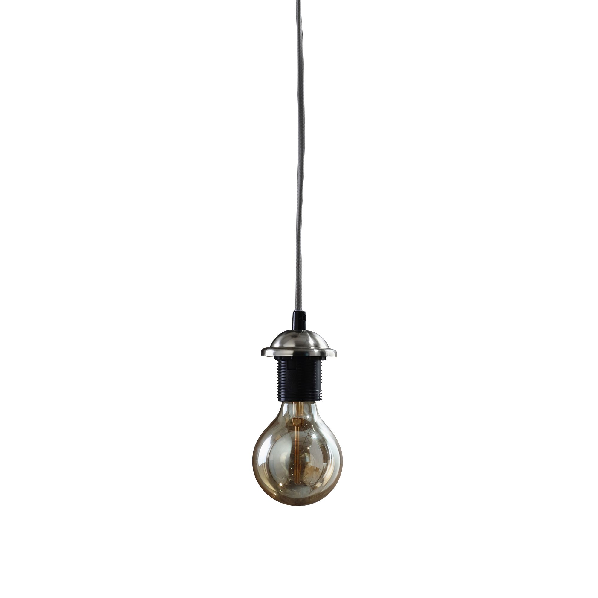 Inlight Copper & nickel effect E27 Pendant set