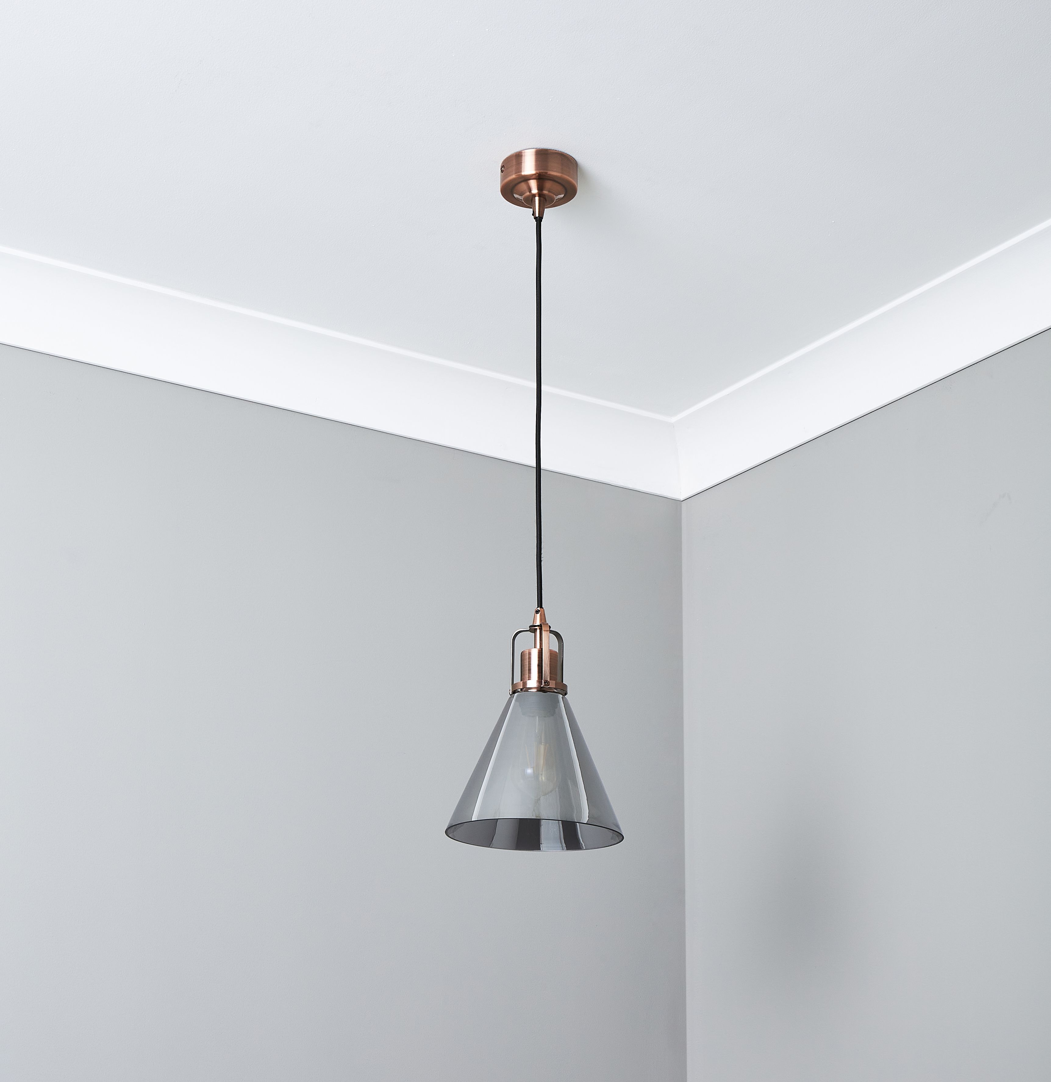 B&q copper shop ceiling light