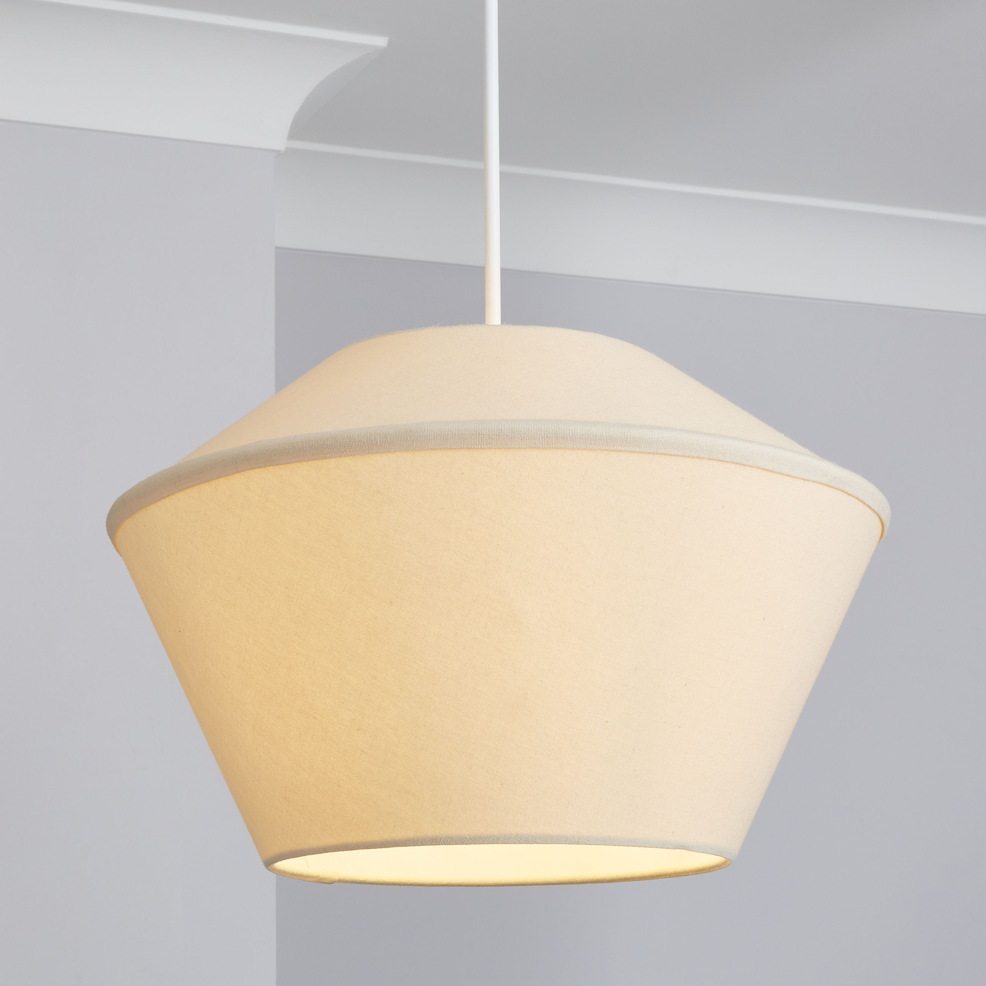 Inlight Daphne Beige Easyfit Spherical Lamp shade (D)40cm