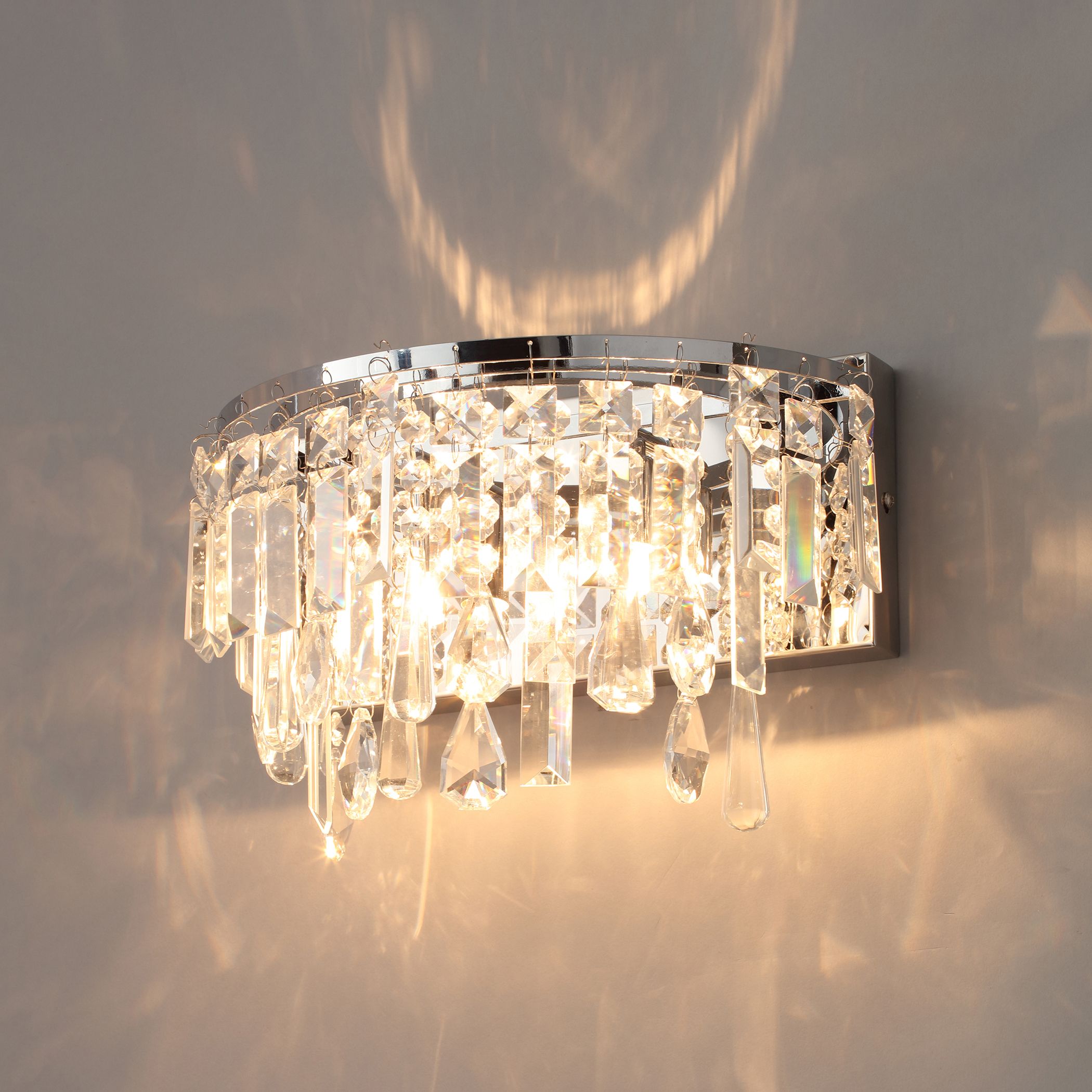 Inlight Despina chrome effect Wall light