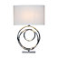Inlight Dia Spiral Polished Chrome effect Table light