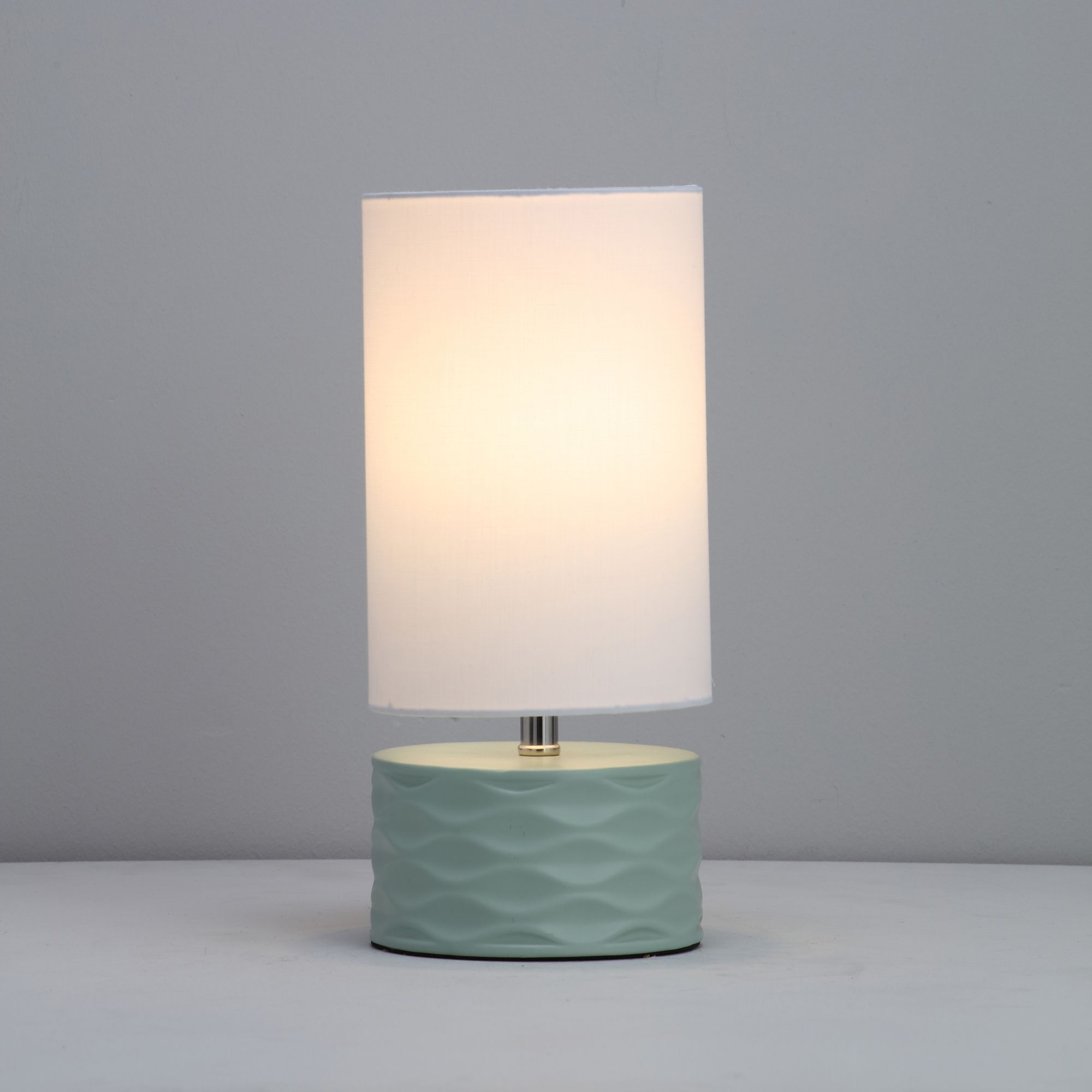 Inlight Dione Ceramic Matt Blue Table light