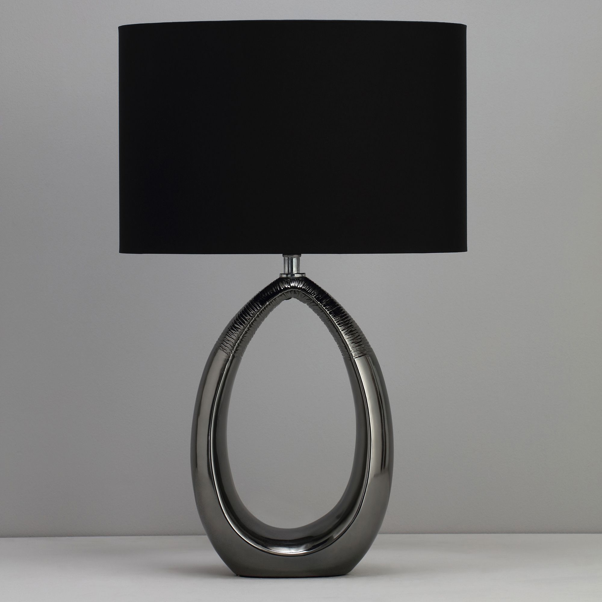 Gunmetal best sale table lamp