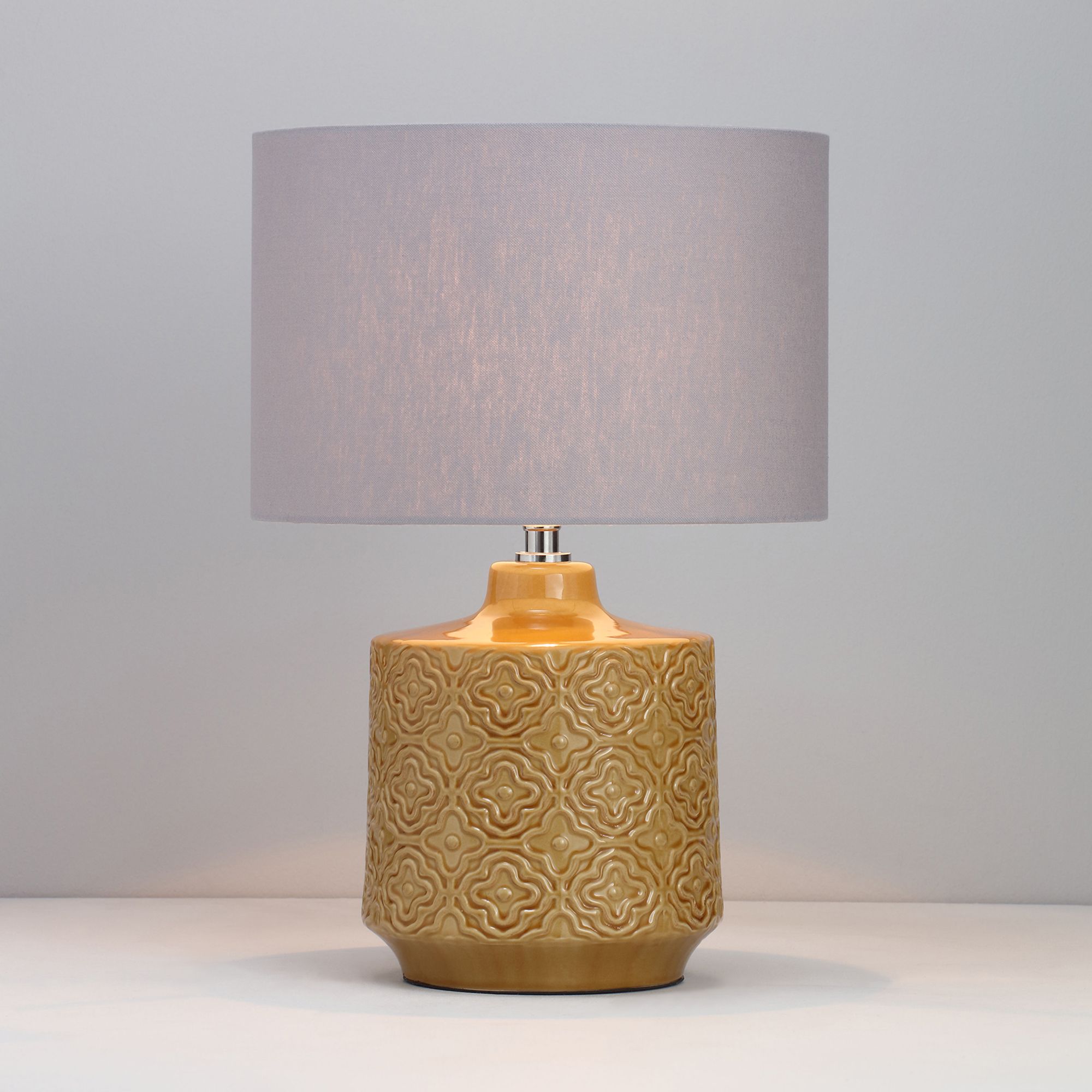 Inlight Euporie Ceramic Mustard Table light