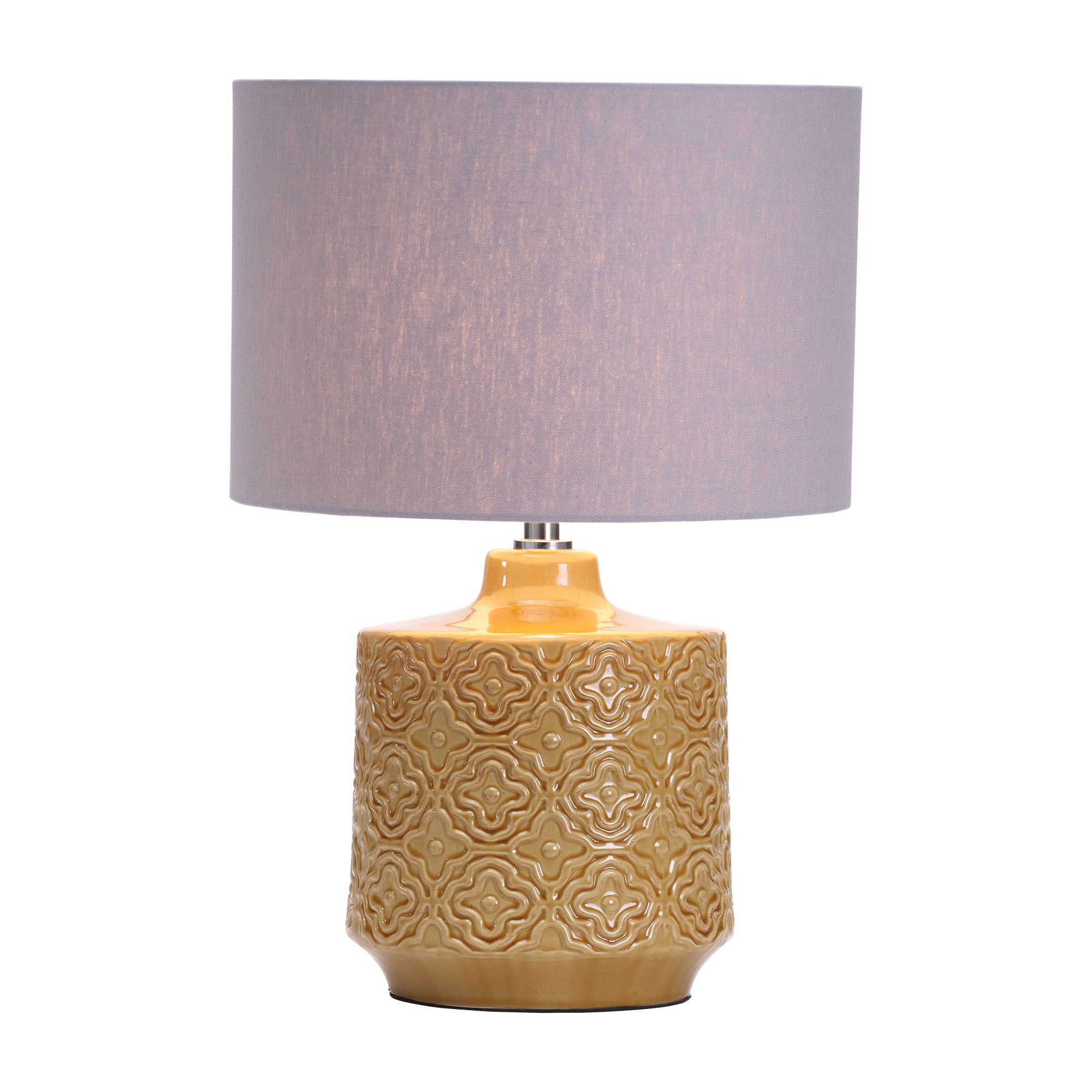 Inlight Euporie Ceramic Mustard Table light