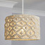 Inlight Fides Neutral Woven Lamp shade (D)35.5cm