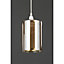 Inlight Forde Brass & champagne Brass effect Mesh Light shade (D)15cm