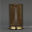 Inlight Forde Mesh Satin Brass & champagne Table lamp