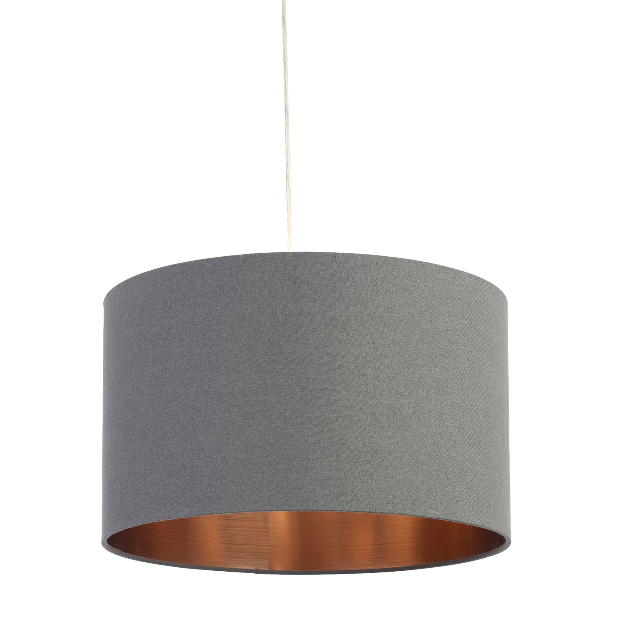 Grey and copper deals lamp