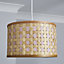 Inlight Julia Neutral & white Woven Lamp shade (D)35cm