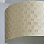 Inlight Juno Ivory Woven Lamp shade (D)35cm