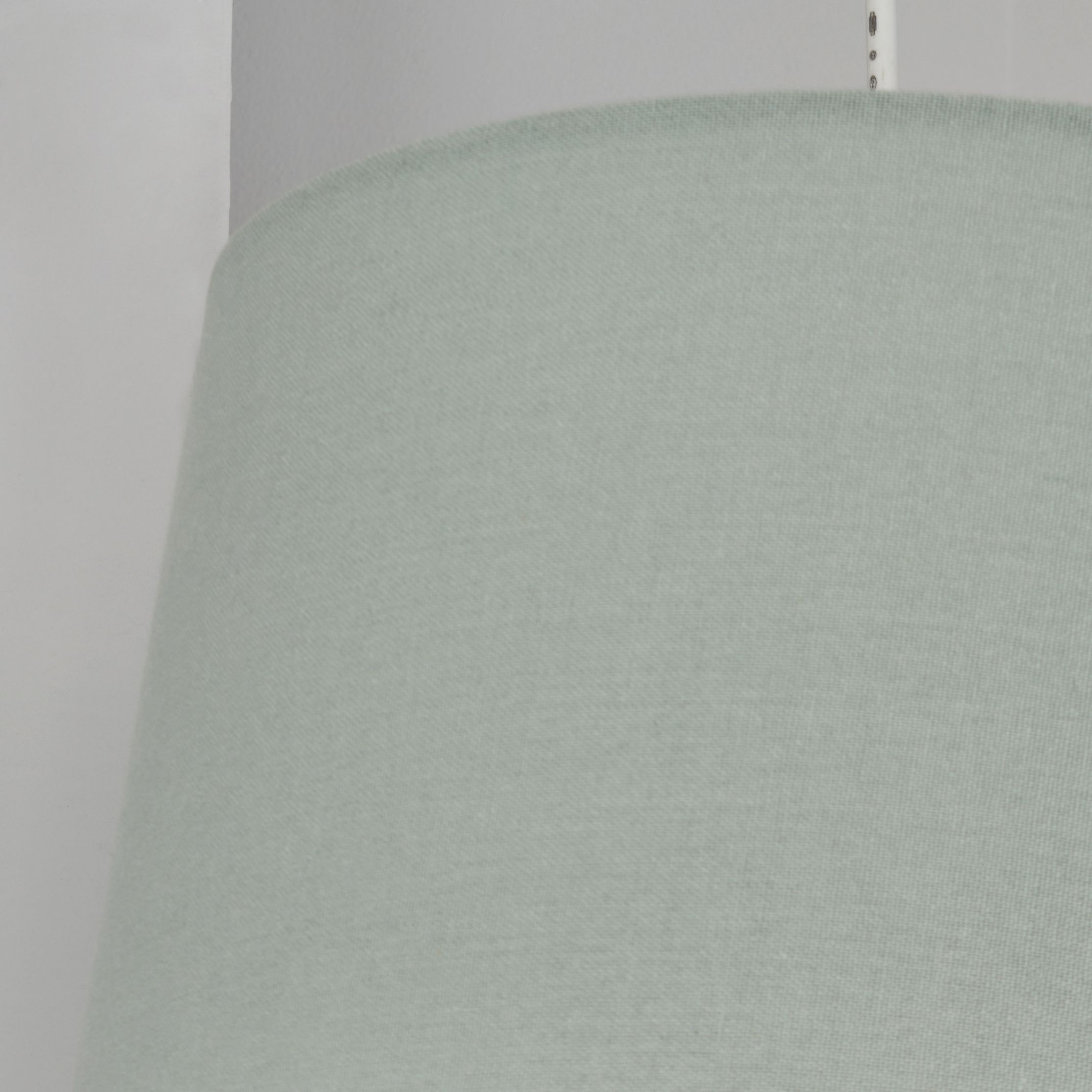Inlight Lewell Duck Egg Linen effect Contemporary Cylinder Light shade (D)30cm