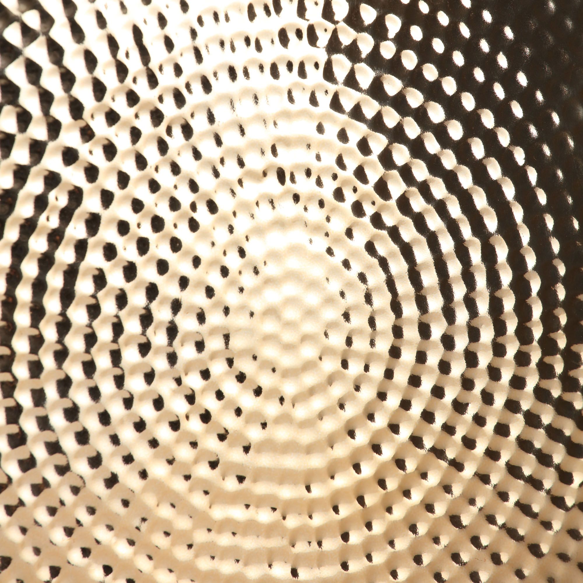 Inlight Locaste Textured Round Polished gold effect Table light