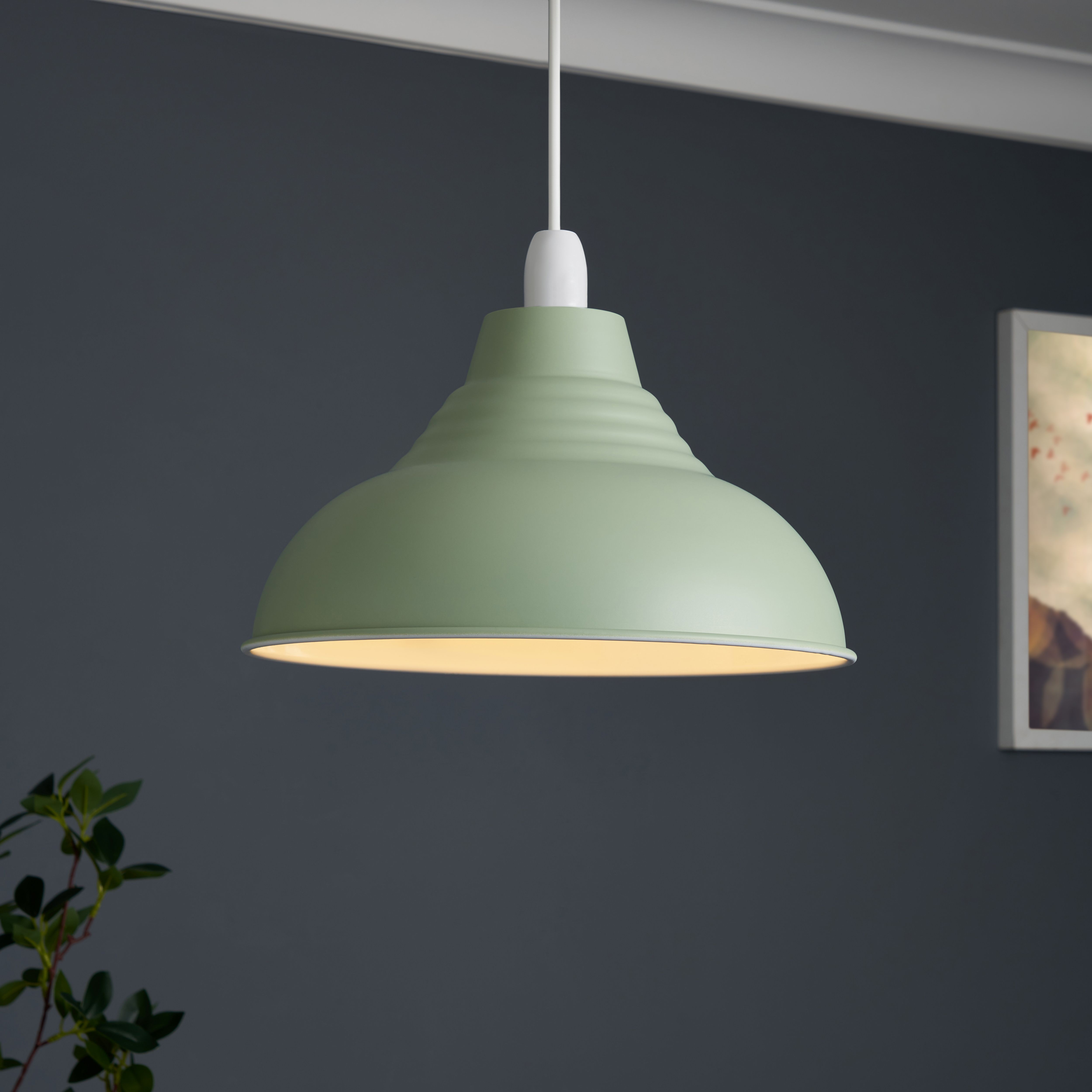 Inlight Lucia Desert Sage Round Lamp shade (D)30cm