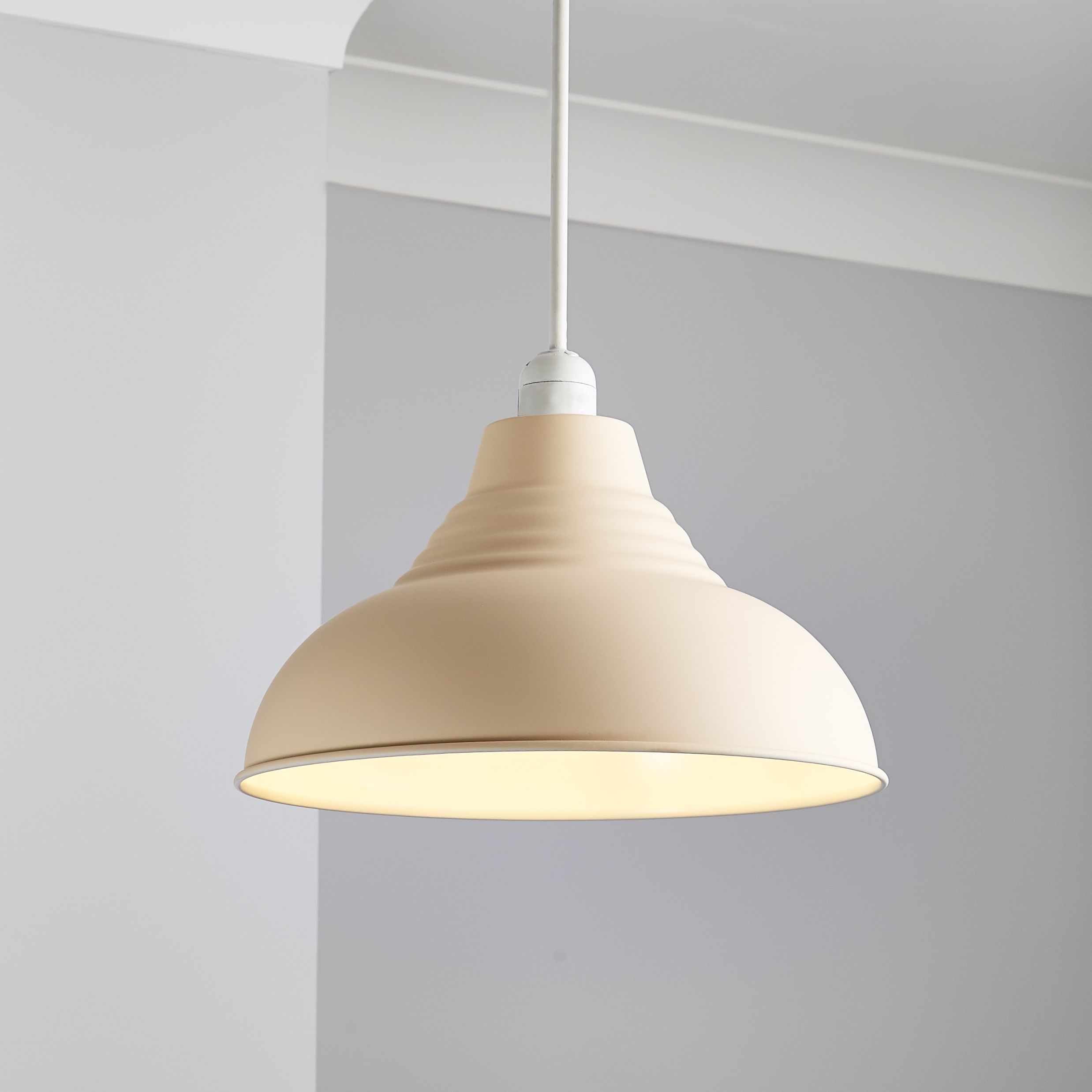 Inlight Lucia Ivory pendant Light shade (D)30cm