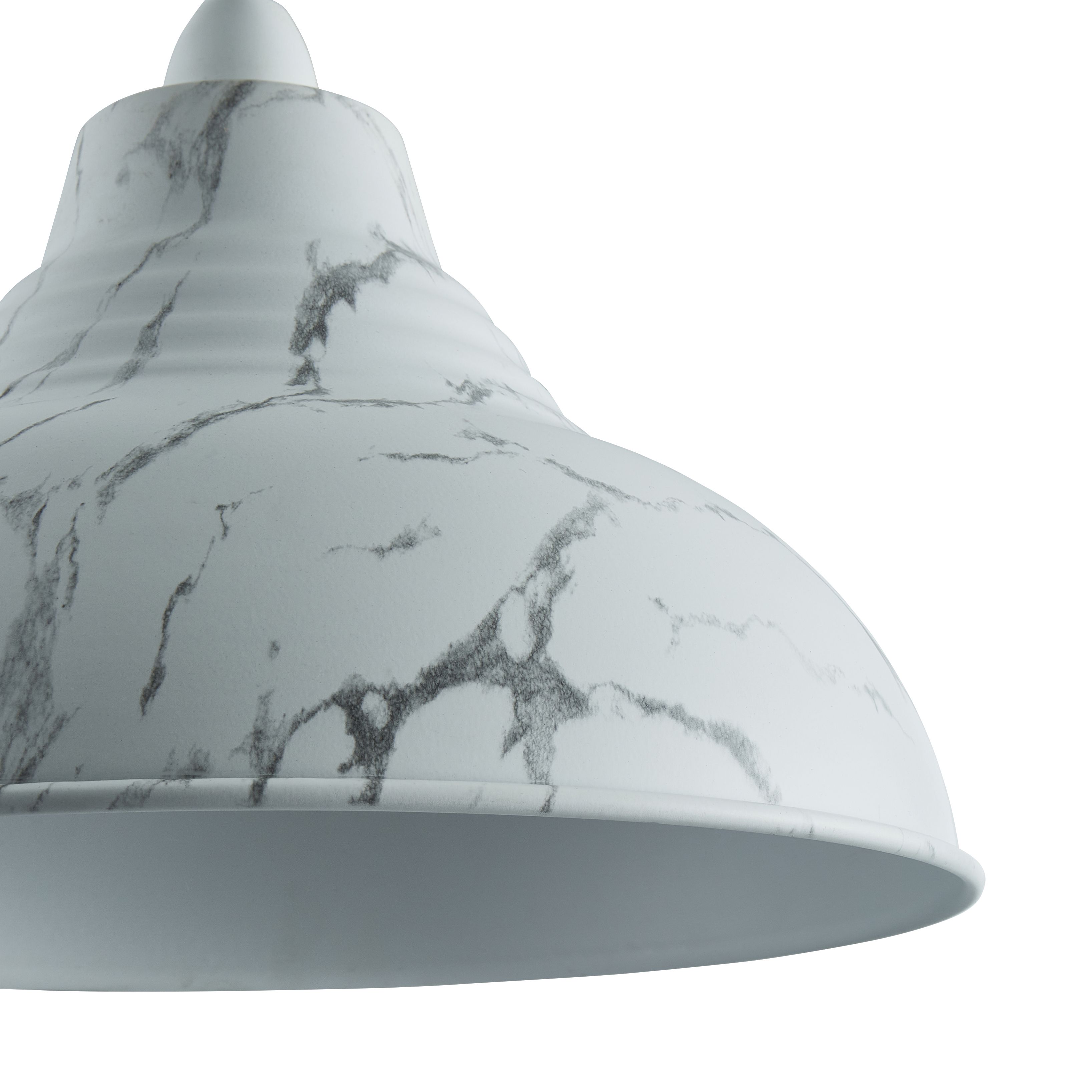 Inlight Lucia White Round Light shade (D)30cm
