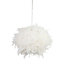 Inlight Melito White Feather ball Light shade (D)40cm