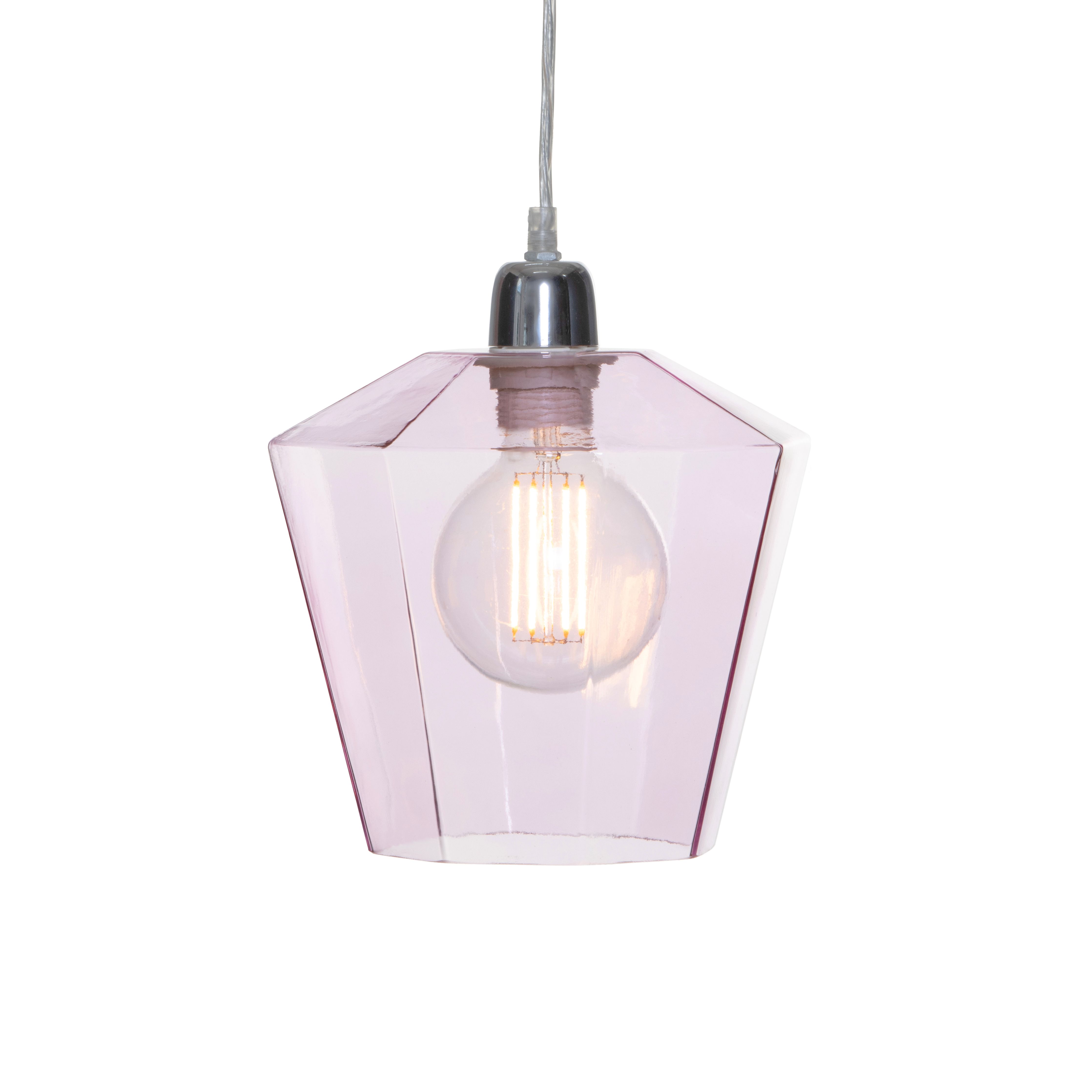 Inlight Midi pendant Pink Light pendant, (Dia)225mm