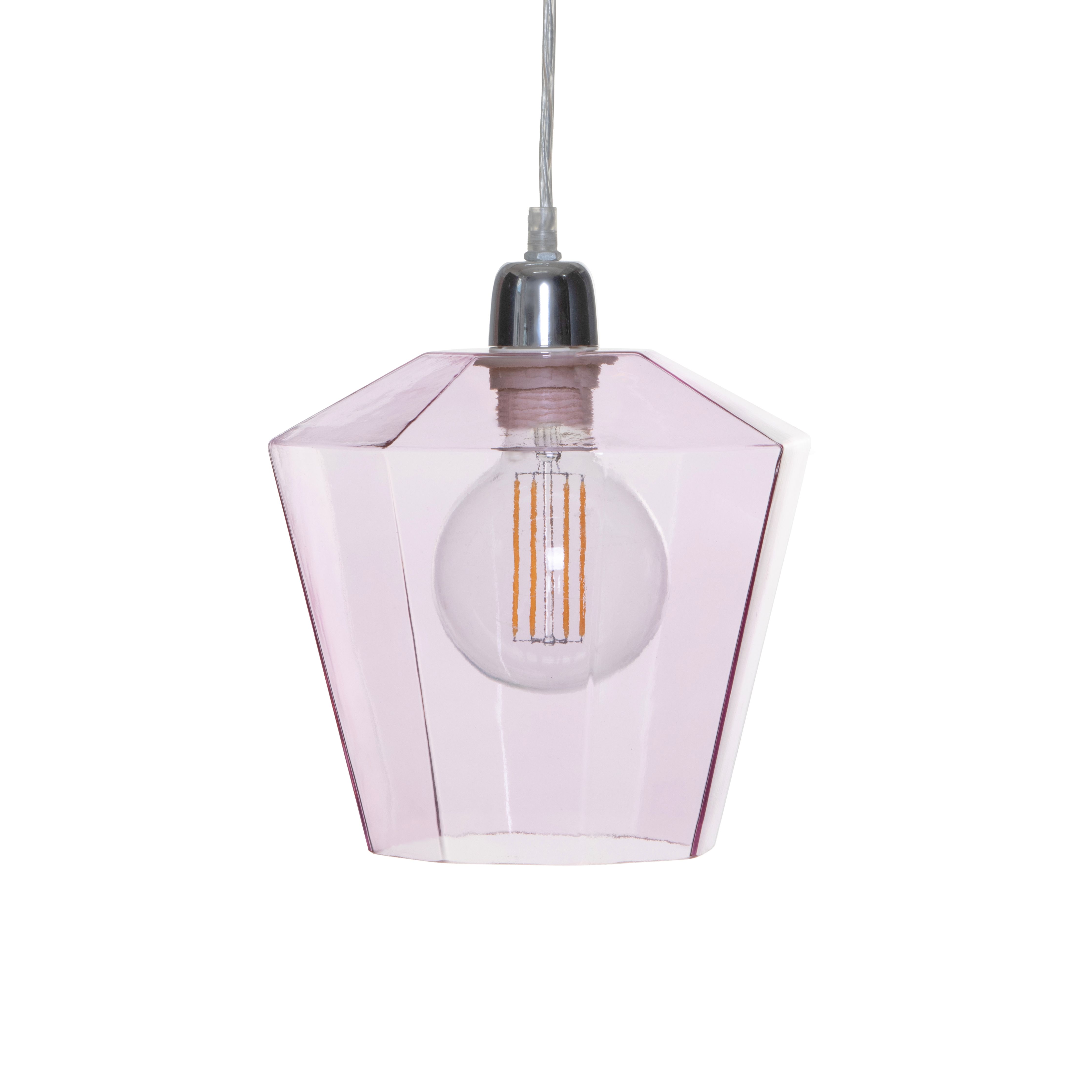 Inlight Midi pendant Pink Light pendant, (Dia)225mm