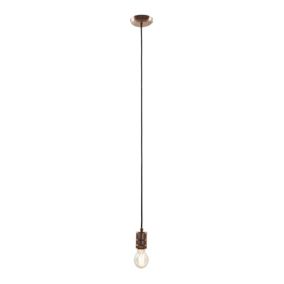 Inlight Milled Copper Bronze effect E27 Cable light set