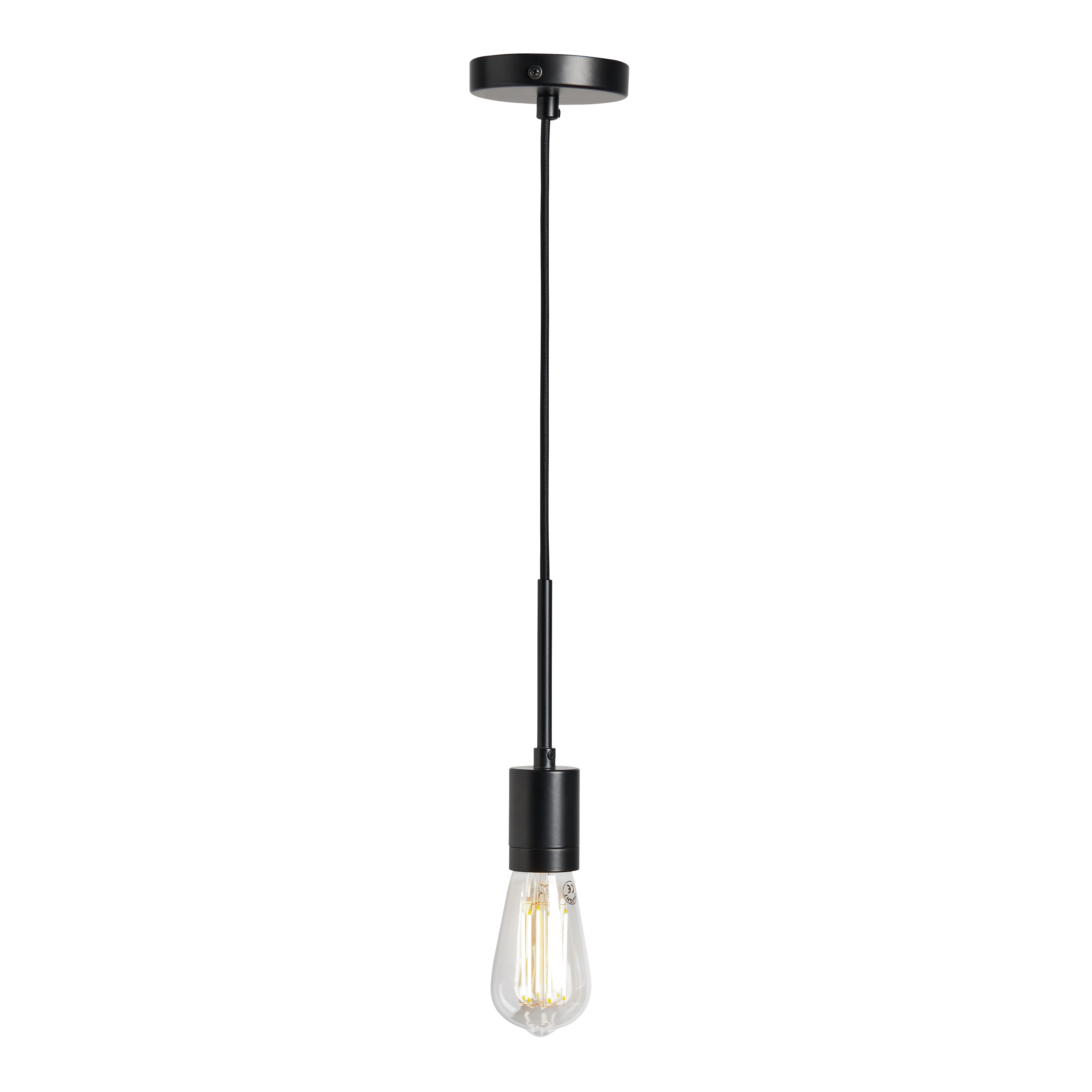 Inlight Mirim Black E27 Cable light set (L)880mm