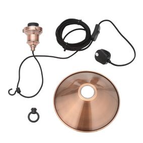 Inlight Oberon Copper effect E27 Pendant set